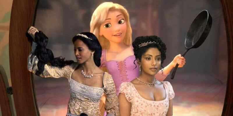 rapunzel with alexandra metz and charithra chandran live action tangled