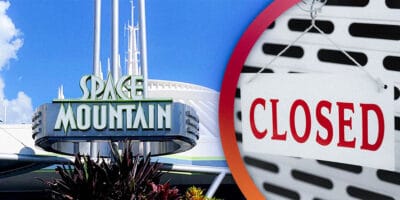Disneyland Attraction closed now; Space Mountain