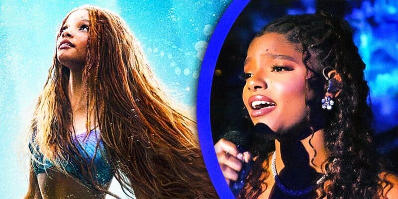 Halle Bailey Disneyland Performance; 'The Little Mermaid' actress
