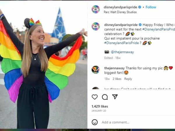Disneyland Paris Pride | Credit: @disneylandparispride