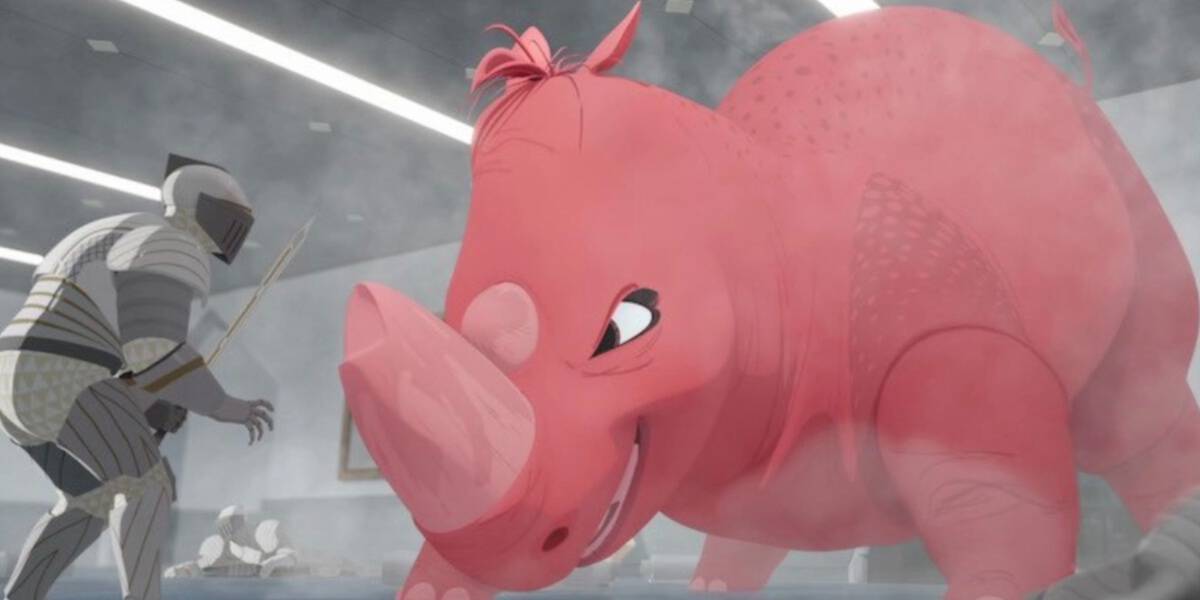Nimona as a rhinoceros
