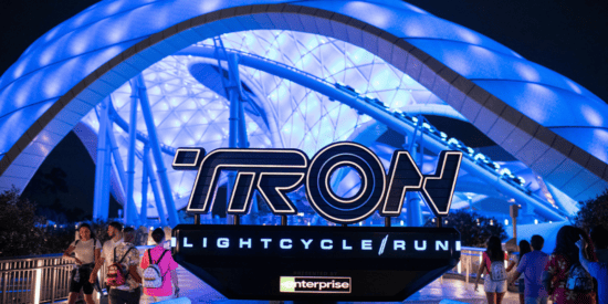 Signage for TRON