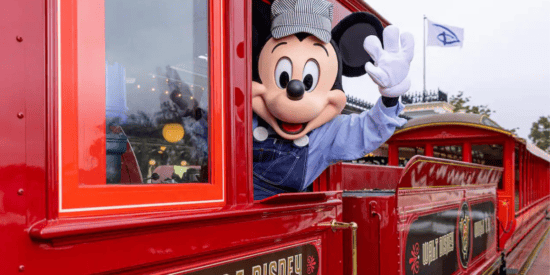 Mickey Mouse as a conductor