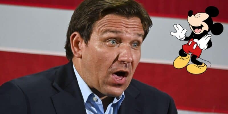 ron desantis disney mickey mouse flag