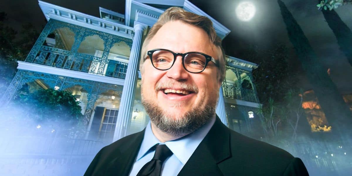 Guillermo del Toro at Disneyland's Haunted Mansion