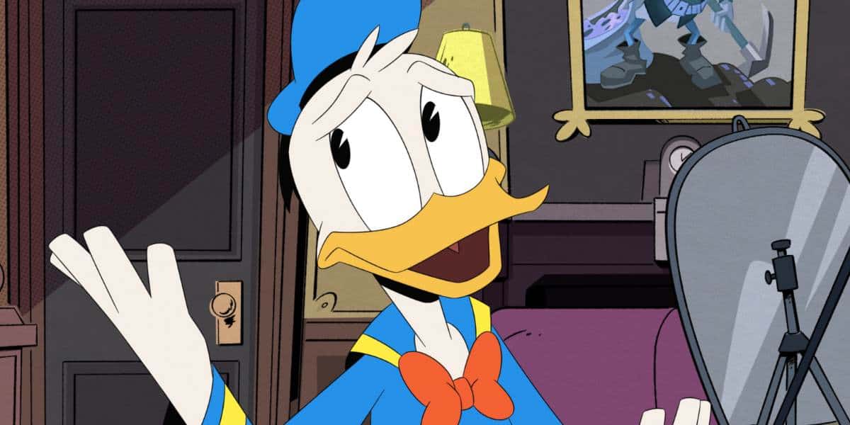 Donald as he appeared in DuckTales