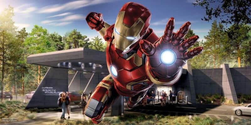 Iron Man at the Galactic Starcruiser