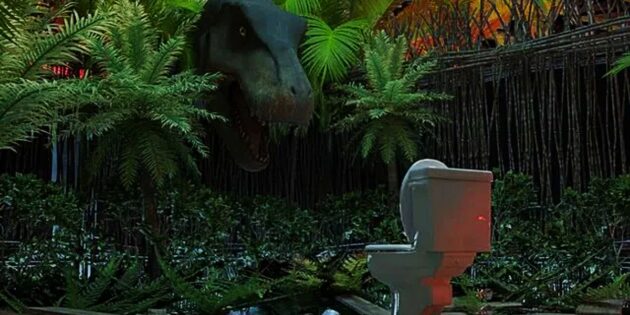 Jurassic Park Celebration Has a New Attraction: A Toilet