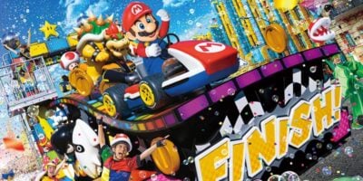 Mario parade float at Universal Studios Japan