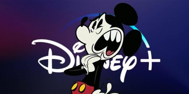 Mickey freaks out at Disney+