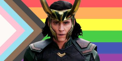Loki (Tom Hiddleston) Pride flag