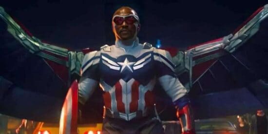 Anthony Mackie as MCU's Captain America