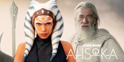 Ahsoka (Rosario Dawson) and Gandalf (Ian McKellen)