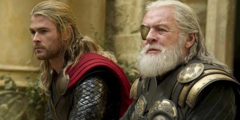 Odin and Thor sitting together