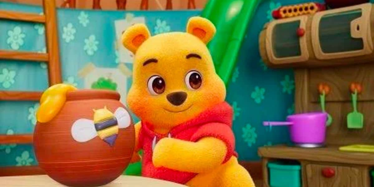 Pooh's weird redesign