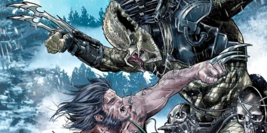 Predator Vs Wolverine Cover