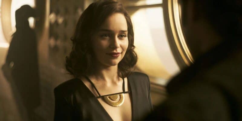Emilia Clarke as Q'ira in 'Solo: A Star Wars Story'