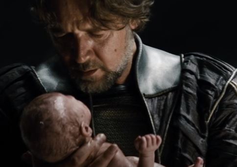 Scene from 'Man of Steel' as Henry Cavill shares thoughts