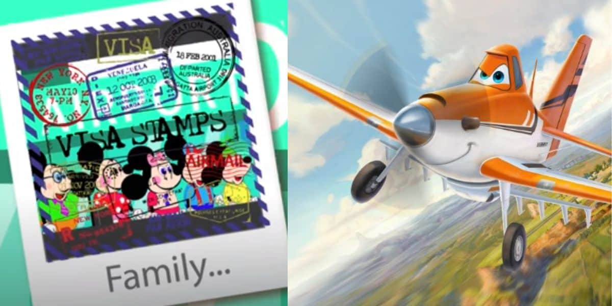 Picture from 'Planes' alongside Mickey Mouse family going to the airport as Disney adds content to new safety video