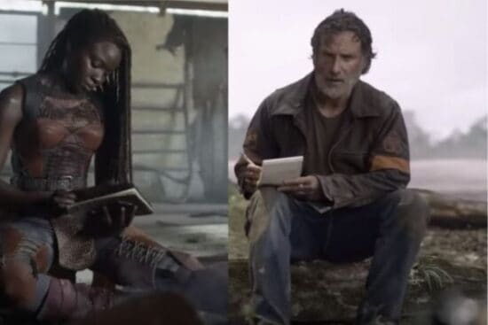 Michonne and Rick in preview for their 'The Walking Dead' spinoff