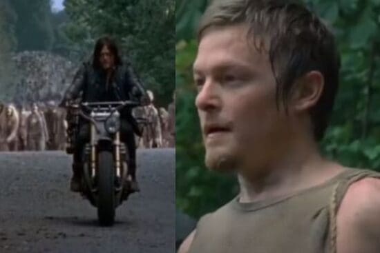 'If Daryl Dies We Riot' images of early and late-season Daryl Dixon