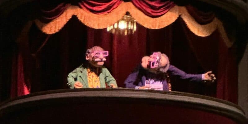 Two old men Muppets.
