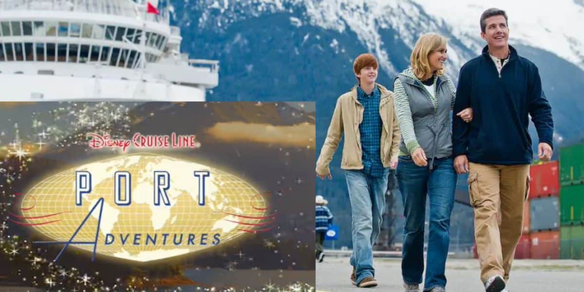 Disney guests explore the cruise