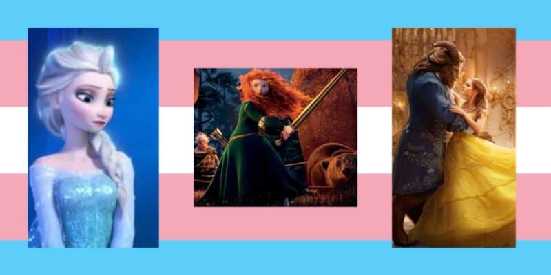 "woke" hiring practices hurt trans community, images from Disney show