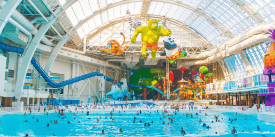 DreamWorks Water Park in American Dream Mall 