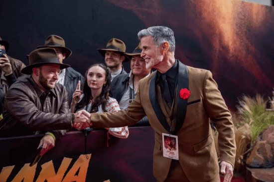 Influencers, content creators and Cast Members attend the premiere of 'Indiana Jones and the Dial of Destiny'