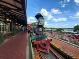 Walt Disney World Railroad, Main Street, U.S.A. station