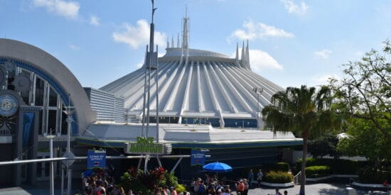 Space Mountain at the Magic Kingdom