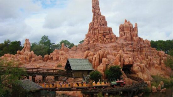 Big Thunder Mountain Railroad at the Magic Kingdom
