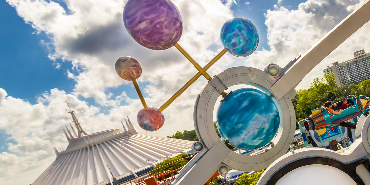 Astro Orbiter in the Magic Kingdom