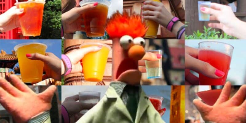 Beaker and Epcot Drinks