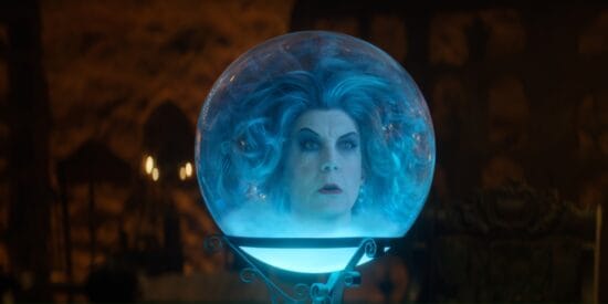 Jamie Lee Curtis as Madame Leota in Disney's HAUNTED MANSION