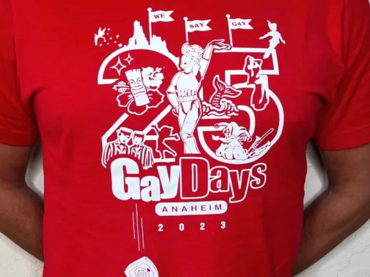 Gay Days 2023 official shirt