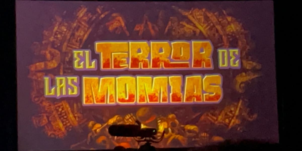 Halloween Horror Nights scare Zone El Terror De Las Momias