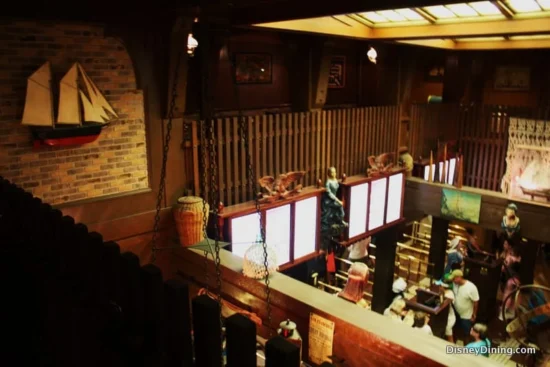 inside of Columbia Harbour House