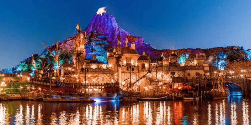 DisneySea overview Mountain