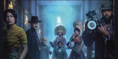 'Haunted Mansion' (2023) cast gathered together