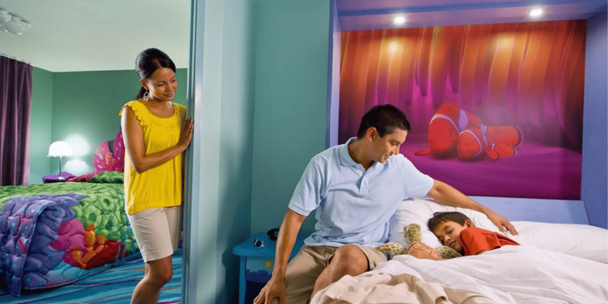 A Finding Nemo family suite at Art of Animation