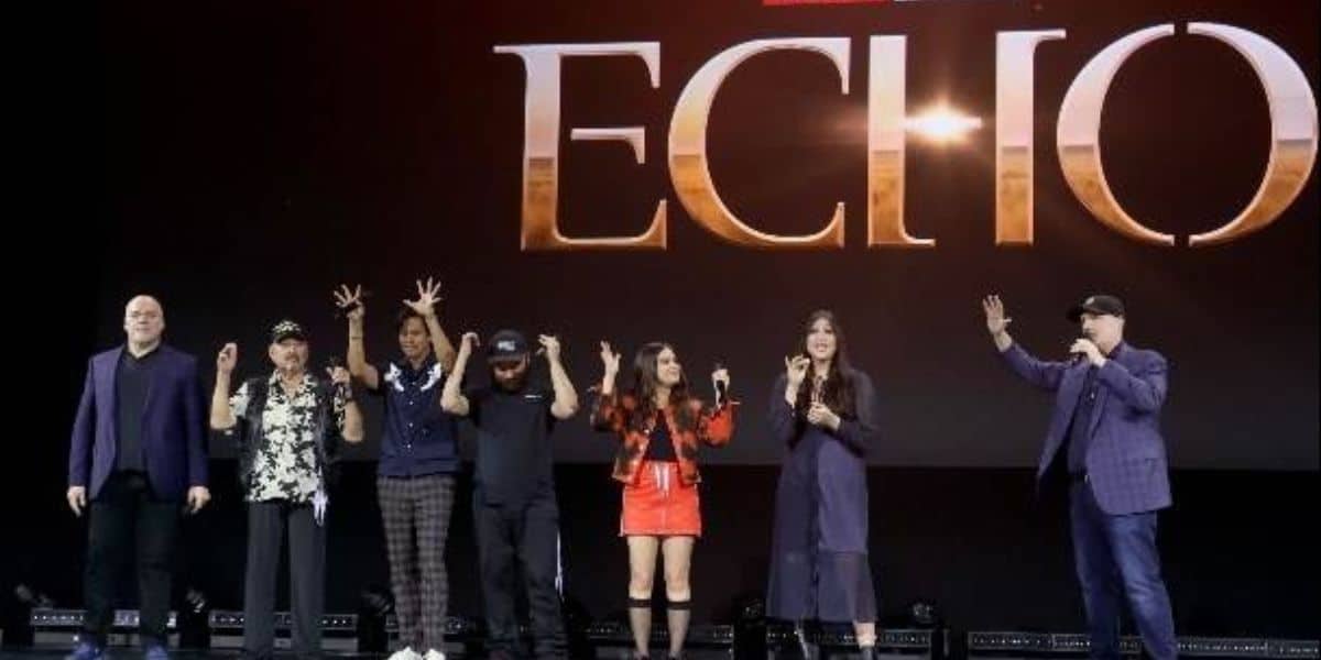 The 'Echo' cast gathers together