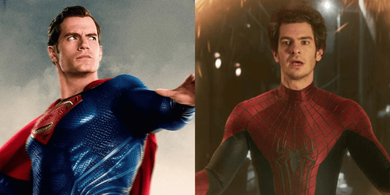 Henry Cavill and Andrew Garfield