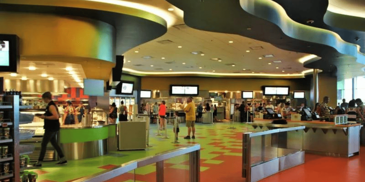 Landscape of Flavors food court at Art of Animation