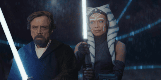 Luke Skywalker and Rosario Dawson's Ahsoka