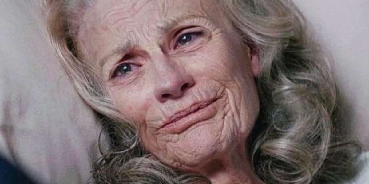 Old Peggy Carter in 'Captain America'