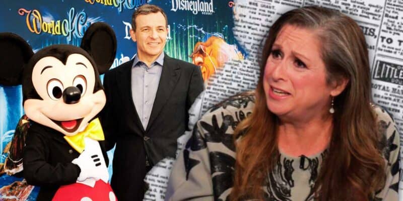 Abigail Disney and Bob Iger