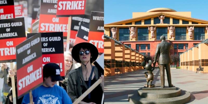 WGA Protests and Disney