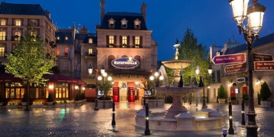 remys ratatouille adventure exterior disneyland paris